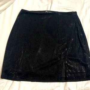 Zara black skirt